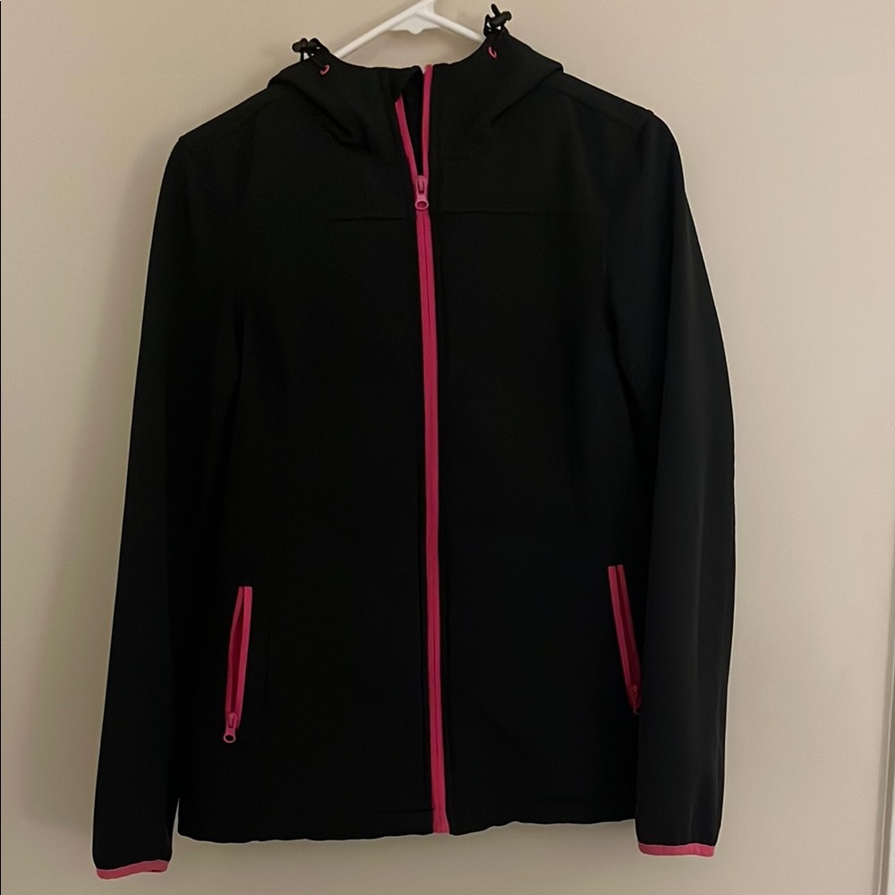Everlast Black and Pink Women's Jacket